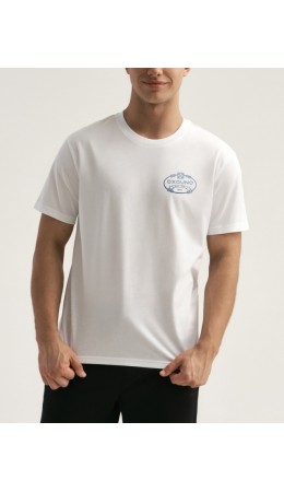 Футболка:муж. МОДЕЛЬ 18 Белый