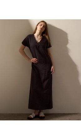 Платье:жен. МОДЕЛЬ 31 Антрацит