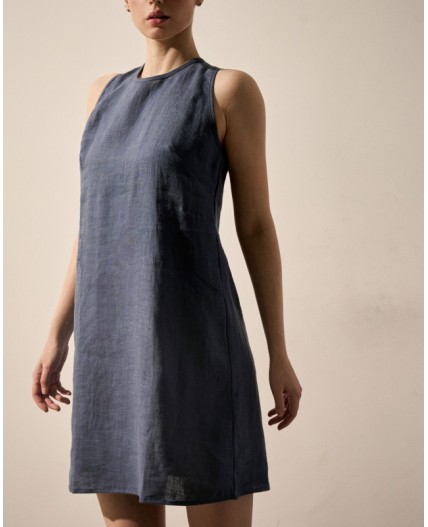 Платье:жен. МОДЕЛЬ 26 Индиго