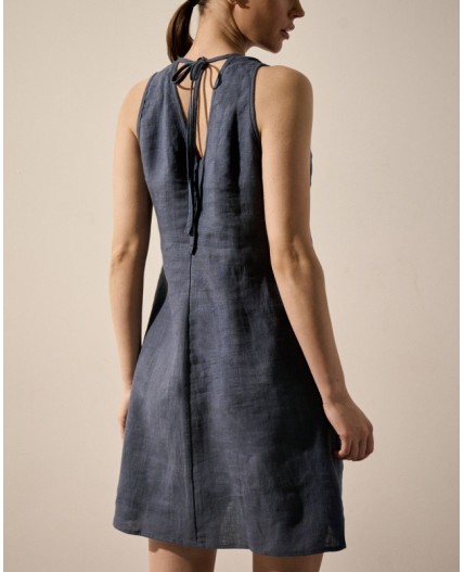 Платье:жен. МОДЕЛЬ 26 Индиго