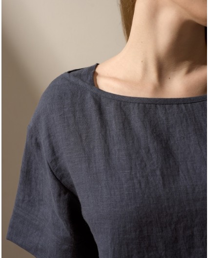 Платье:жен. МОДЕЛЬ 30 Индиго