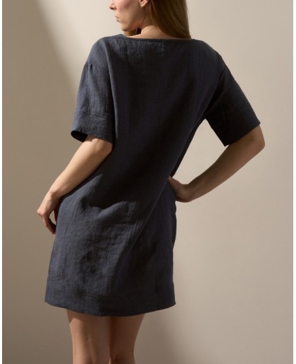 Платье:жен. МОДЕЛЬ 30 Индиго