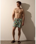Пляжные шорты:муж. МОДЕЛЬ 1 Ракушки мята