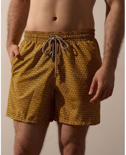 Пляжные шорты:муж. МОДЕЛЬ 1 ОХО желтый