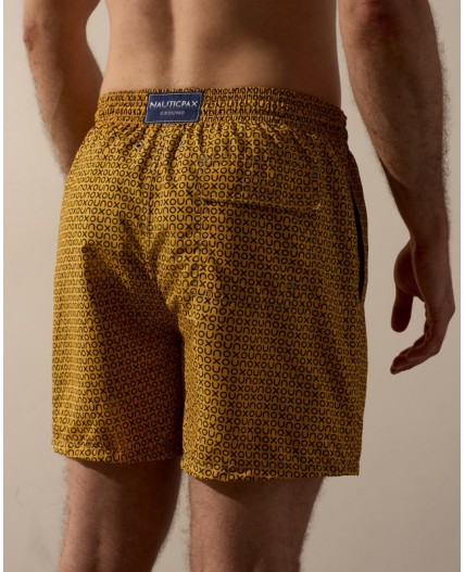 Пляжные шорты:муж. МОДЕЛЬ 1 ОХО желтый