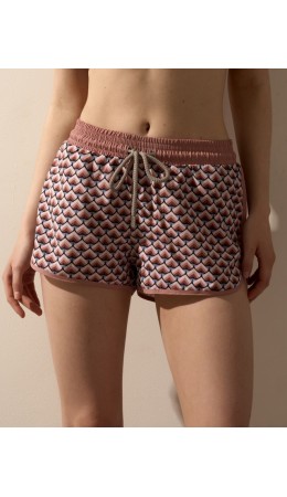 Пляжные шорты:жен. МОДЕЛЬ 1 Сигма коричневый