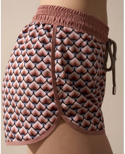 Пляжные шорты:жен. МОДЕЛЬ 1 Сигма коричневый