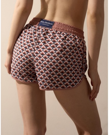Пляжные шорты:жен. МОДЕЛЬ 1 Сигма коричневый