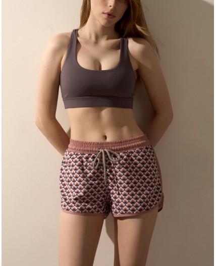 Пляжные шорты:жен. МОДЕЛЬ 1 Сигма коричневый