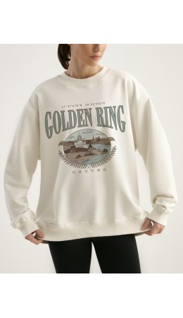 Свитшот:ув. МОДЕЛЬ 1 Гардения