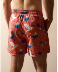 Пляжные шорты:муж. МОДЕЛЬ 1 Круиз оранж