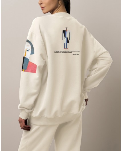 Свитшот:ув. МОДЕЛЬ 1 Гардения