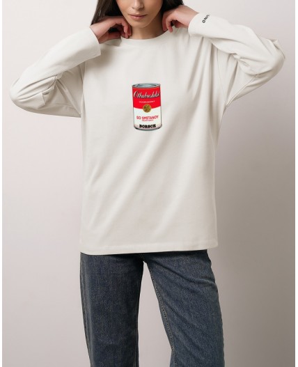 Лонгслив:ув. МОДЕЛЬ 8 Белая звезда