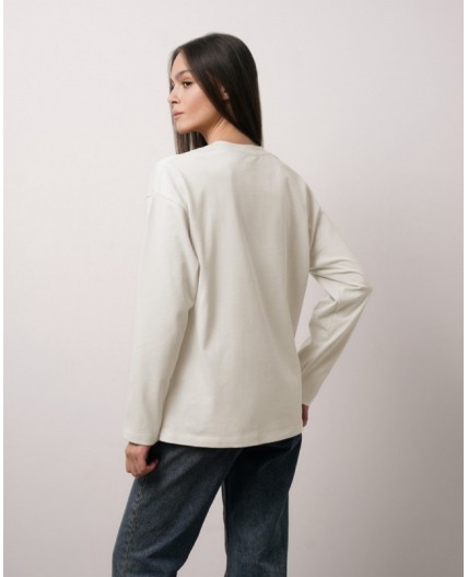 Лонгслив:ув. МОДЕЛЬ 8 Белая звезда