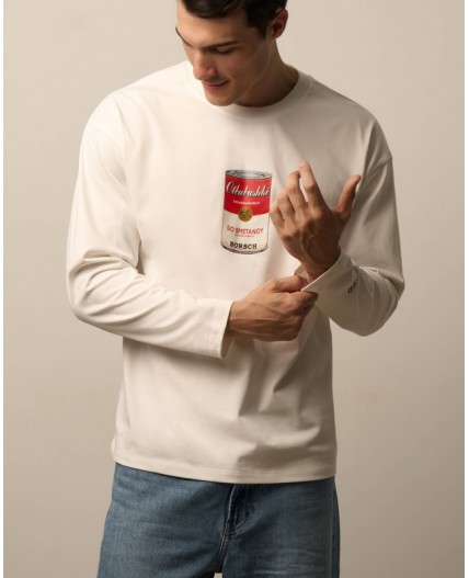 Лонгслив:ув. МОДЕЛЬ 8 Белая звезда