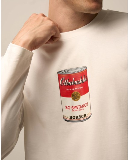 Лонгслив:ув. МОДЕЛЬ 8 Белая звезда