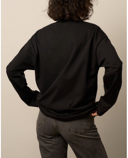 Лонгслив:ув. МОДЕЛЬ 8 Черный