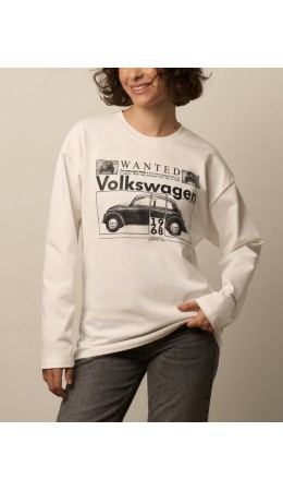 Лонгслив:ув. МОДЕЛЬ 8 Белая звезда