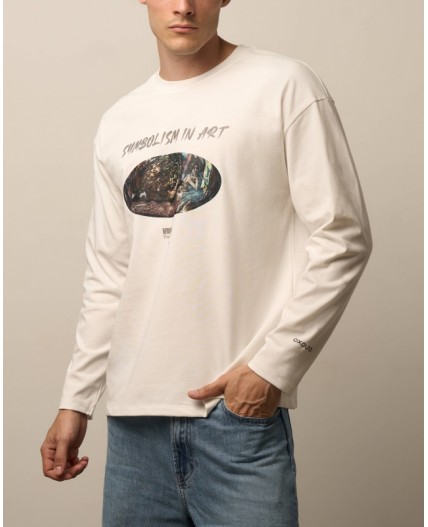 Лонгслив:ув. МОДЕЛЬ 8 Белая звезда