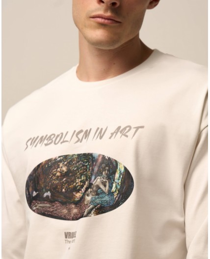 Лонгслив:ув. МОДЕЛЬ 8 Белая звезда