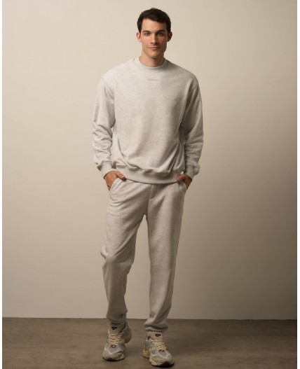 Свитшот:муж. МОДЕЛЬ 17 Серый меланж
