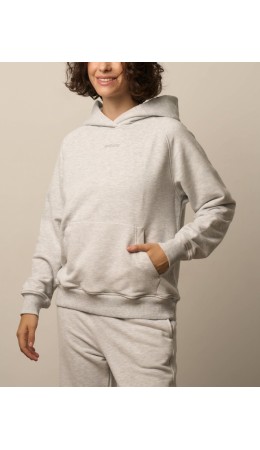 Худи:жен. МОДЕЛЬ 30 Серый меланж