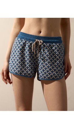 Пляжные шорты:жен. МОДЕЛЬ 1 Сигма синий