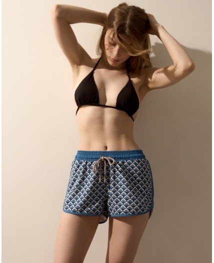 Пляжные шорты:жен. МОДЕЛЬ 1 Сигма синий