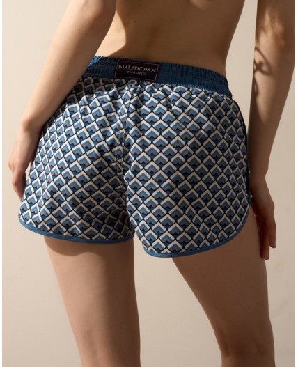 Пляжные шорты:жен. МОДЕЛЬ 1 Сигма синий
