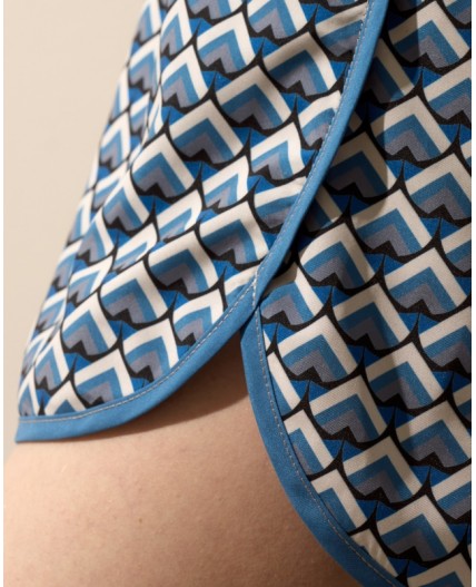 Пляжные шорты:жен. МОДЕЛЬ 1 Сигма синий