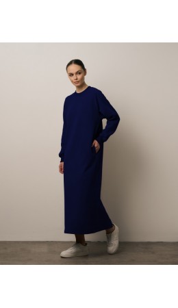 Платье:жен. МОДЕЛЬ 28 Кобальт