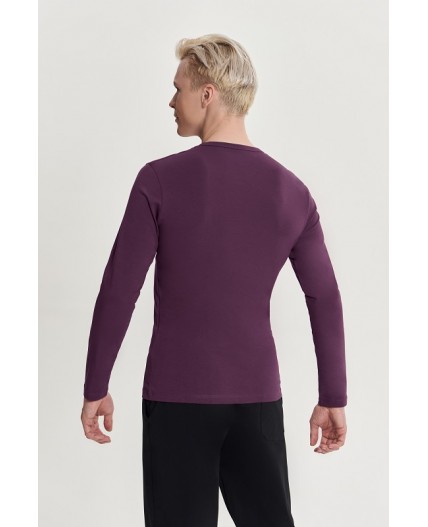 Лонгслив:муж. МОДЕЛЬ 2 Виноград