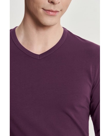 Лонгслив:муж. МОДЕЛЬ 2 Виноград