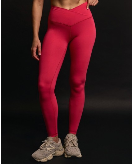 Леггинсы спортивные:жен. МОДЕЛЬ 9 Кармин