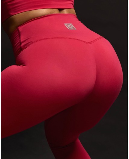 Леггинсы спортивные:жен. МОДЕЛЬ 9 Кармин