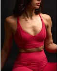 Топ спортивный:жен. МОДЕЛЬ 5 Кармин
