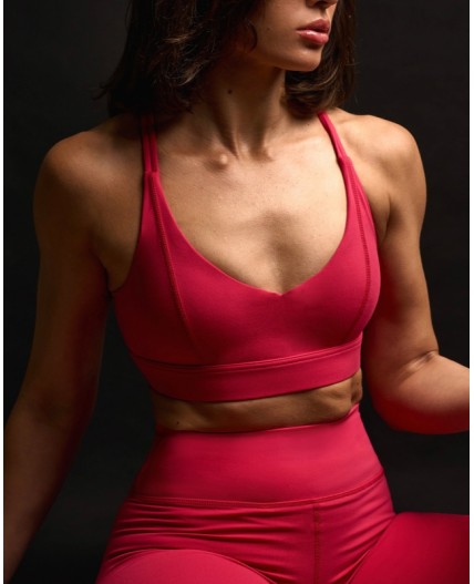 Топ спортивный:жен. МОДЕЛЬ 5 Кармин
