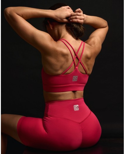 Топ спортивный:жен. МОДЕЛЬ 5 Кармин