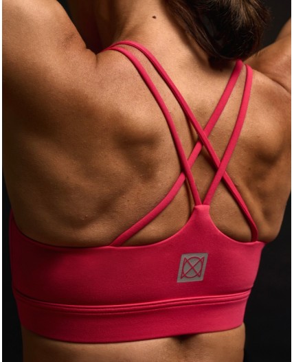 Топ спортивный:жен. МОДЕЛЬ 5 Кармин