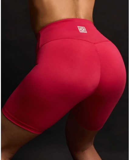 Шорты спортивные:жен. МОДЕЛЬ 2 Кармин
