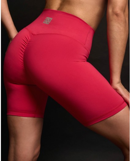 Шорты спортивные:жен. МОДЕЛЬ 2 Кармин