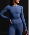 Рашгард спортивный:жен. МОДЕЛЬ3 Атлантика