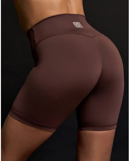 Шорты спортивные:жен. МОДЕЛЬ 3 Шоколад