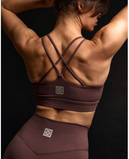 Топ спортивный:жен. МОДЕЛЬ 5 Шоколад