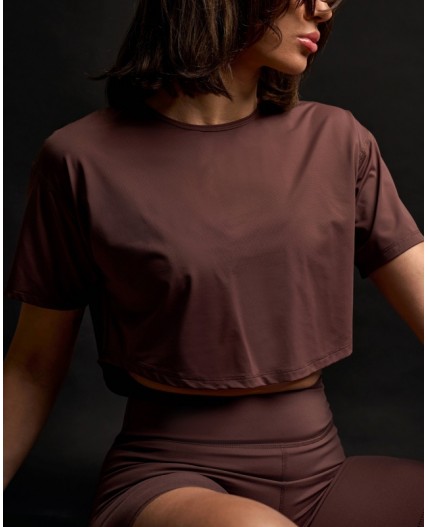 Футболка:жен. МОДЕЛЬ 67 Шоколад