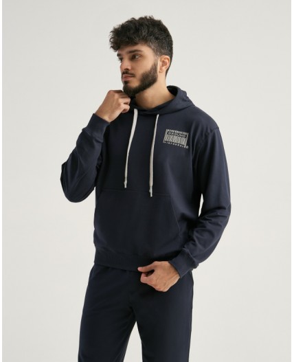 Худи:муж. МОДЕЛЬ 7 Индиго