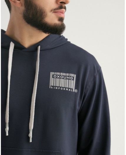 Худи:муж. МОДЕЛЬ 7 Индиго