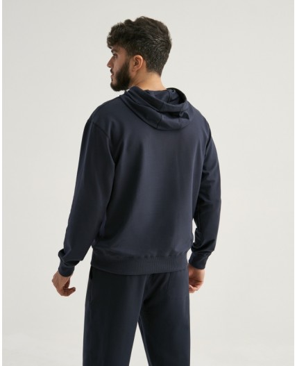 Худи:муж. МОДЕЛЬ 7 Индиго