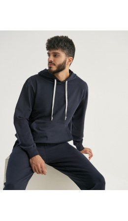 Худи:муж. МОДЕЛЬ 7 Индиго
