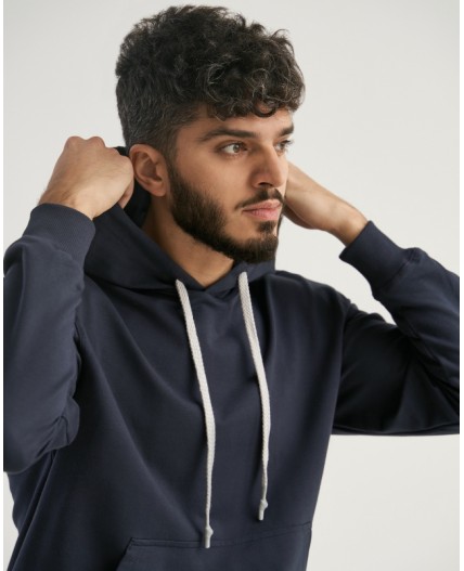 Худи:муж. МОДЕЛЬ 7 Индиго